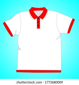 vector design of polo shirts.