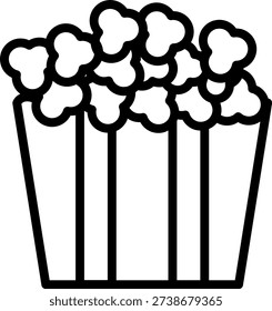 Vector Design Popcorn popper Icon Style
