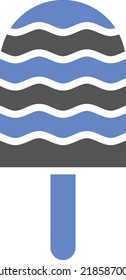 Estilo de icono de pantalla de diseño de vectores