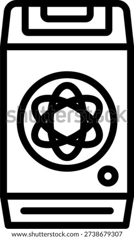 Vector Design Portable washer Icon Style