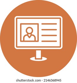 Vector Design Portfolio Icon Style