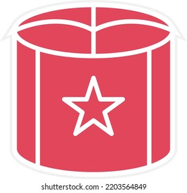 Vector Design Pouf Icon Style