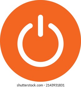 Vector Design Power Button Icon Style