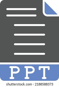 Diseño de vectores Estilo de icono PPT