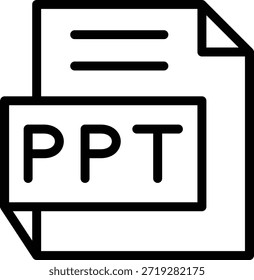 Vector Diseño PPT Icon Style