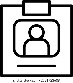 Estilo de Ícone de Press Pass de Design de Vetor