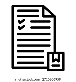 Vector Diseño Producto Documentos Icon Style
