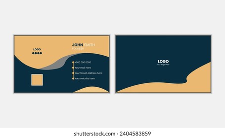Vector design Professional Business Card template.