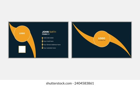 Vector design Professional Business Card template.