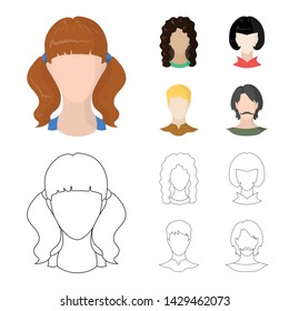 Vector design of professional and photo logo. Collection of professional and profile vector icon for stock.