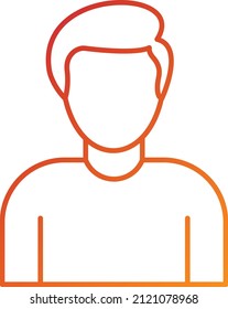 Estilo de icono del profesor de diseño de vectores