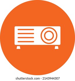 Vector Design Projector Icon Style