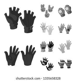 Vector design of property and distinctive sign. Collection of property and textile vector icon for stock.
