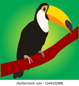 Vector design of a protected bird