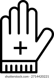 Vector Design Protective Gloves Icon Style