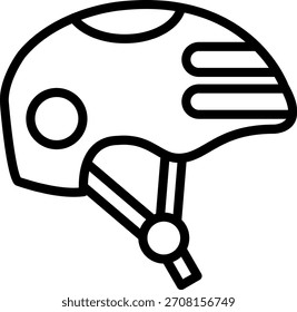 Vector Design Protective Helmet Icon Style
