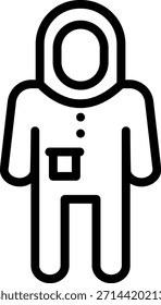 Diseño de Vector Suite protectora Icon Style