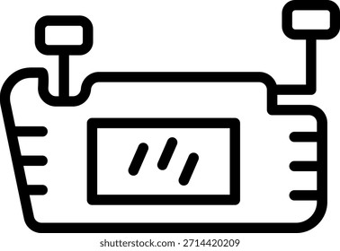 Diseño de Vector Visera protectora Icon Style