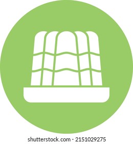 Vector Design Pudding Icon Style