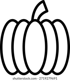 Vector Design Pumpkin Icon Style
