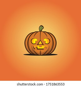 vector design pumpkin illustration halloween