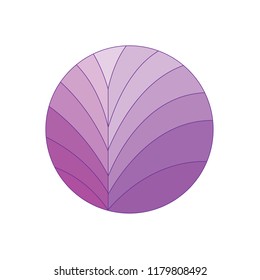 Vector Design Purple Circle