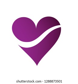 Vector design with purple color in eps.10