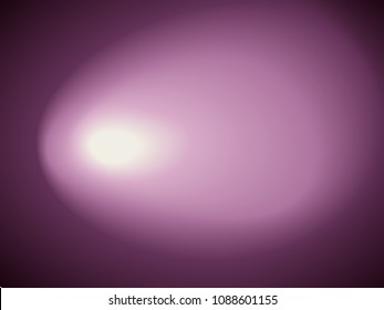 Vector design, purple halo or comet. Abstract design for backgrounds, cards, web sites, wallpapers