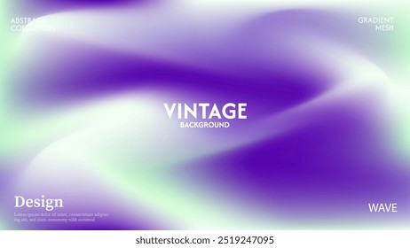 Vector design of purple soft pastel color background natural and vintage light green combination, gradient background. In eps 10