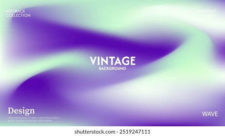 Vector design of purple soft pastel color background natural and vintage light green combination, gradient background. In eps 10