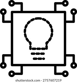 Vector Design Quantum Pixel Icon Style