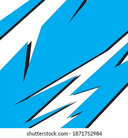 Vector design of race car wrap