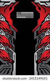 Vector design of racing car and t-shirt background image