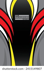 Vector design of racing car and t-shirt background image