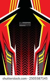 Vector design of racing car and t-shirt background image