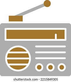 Vector Design Radio Icon Style