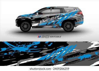  vector design for rally racing car livery wrapping