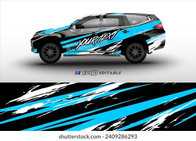  vector design for rally racing car livery wrapping