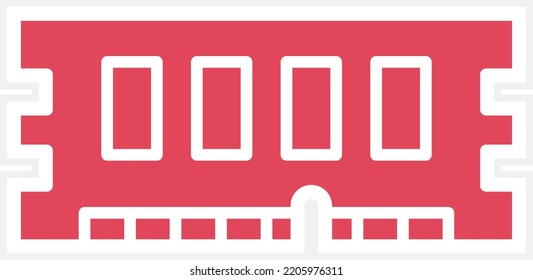 Vector Design Ram Icon Style