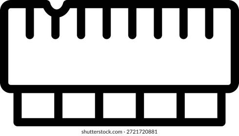 Estilo de Ícone de Ram de Design de Vetor