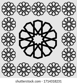 vector design of ramadan islamic ornaments