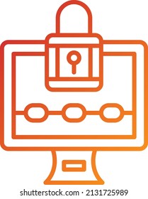 Vector Design Ransomware Icon Style