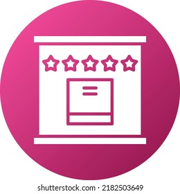 Vector Design Design Rating Icon Style