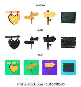 Vector design of raw  and forest  icon. Set of raw  and hardwood vector icon for stock.