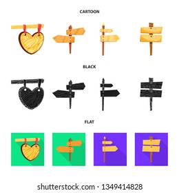 Vector design of raw  and forest  logo. Set of raw  and hardwood stock vector illustration.