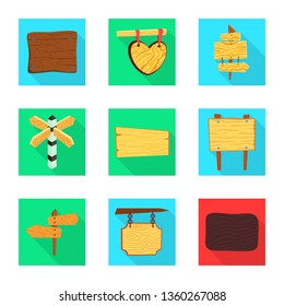 Vector design of raw  and wooden logo. Set of raw  and forest  vector icon for stock.