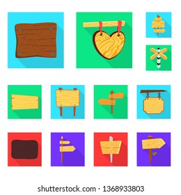 Vector design of raw  and wooden symbol. Collection of raw  and forest  stock vector illustration.