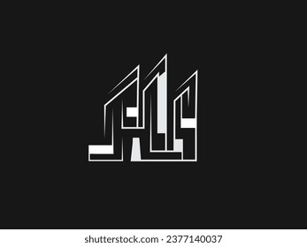 Vector design Real estate logo Modern style. Building apartment logo, element. home icon line art .