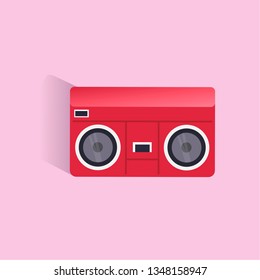 Vector design of recorder. It's flat illustration for Your shop, site and other projects