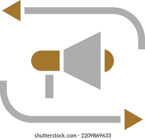 Estilo de icono de aviso de diseño de vector